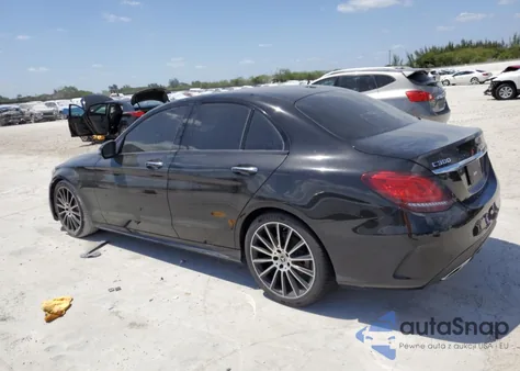 2019 Mercedes-Benz C 300 from USA, damaged, VIN 55SWF8DBXKU300912